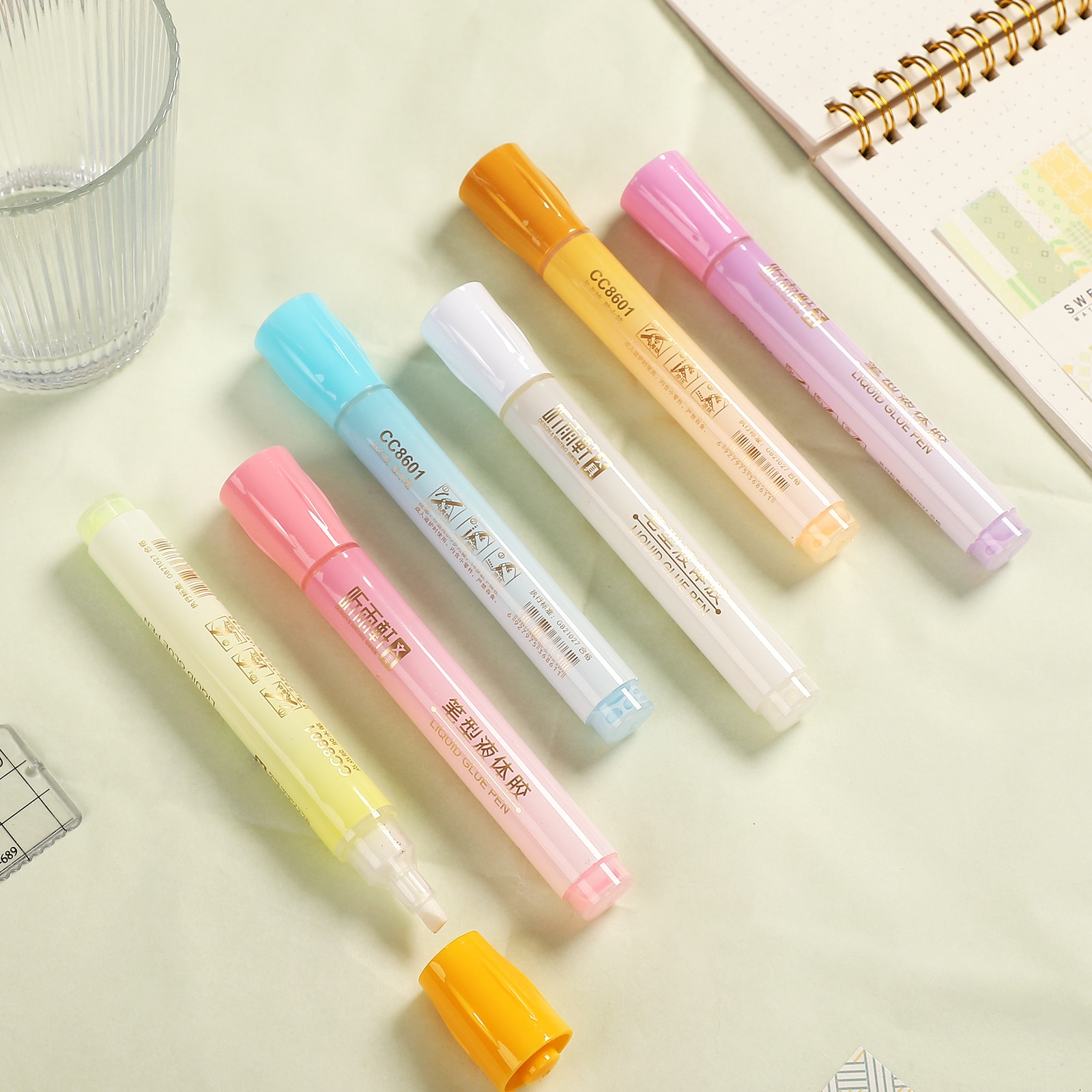 저널세이 2개입 10ml 대용량 펜형 액상 접착제 간편하고 빠르게 경화되는 디스펜싱 접착제