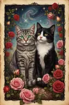 Luxury AB Velvet Diamond Painting Kit - Cat