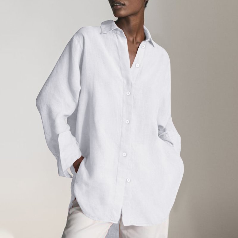 Vintage Shirt Button Up Tunic Top