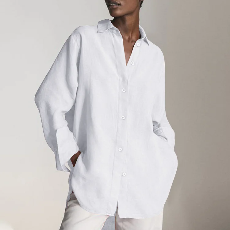 Vintage Shirt Button Up Tunic Top
