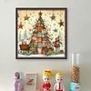Xmas Tree-11CT Stamped Cross Stitch 50*50cm/19.69*19.69in