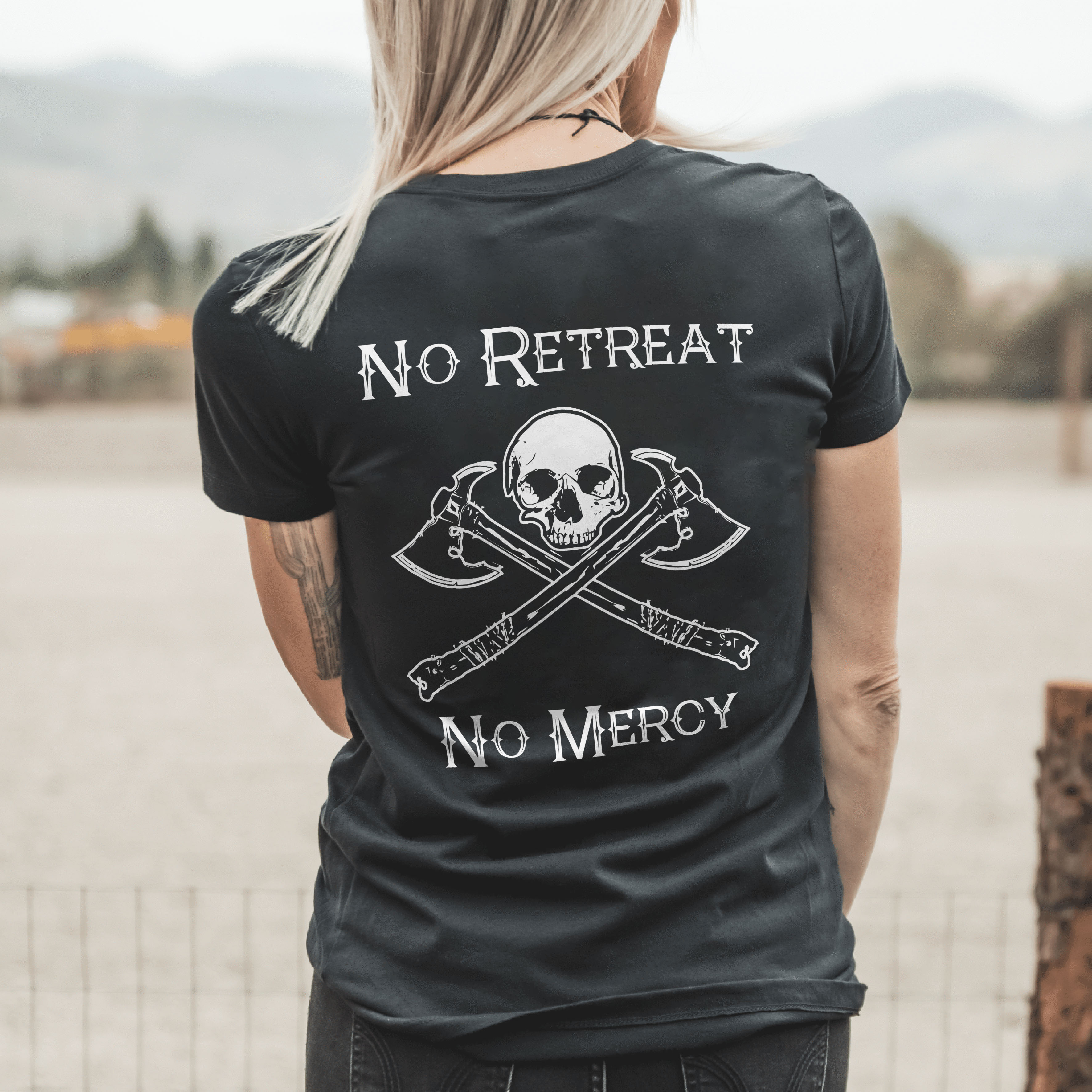 Livereid No Retreat No Mercy T-shirtt - Livereid