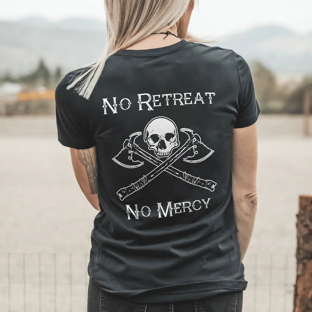 Livereid No Retreat No Mercy T-shirtt - Livereid