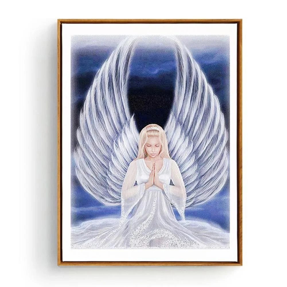 Diamond Painting - Full Round Drill - Angel Wings(30*40cm)