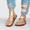 Summer Flip-toe Thick-soled Sandals Women's Shoes