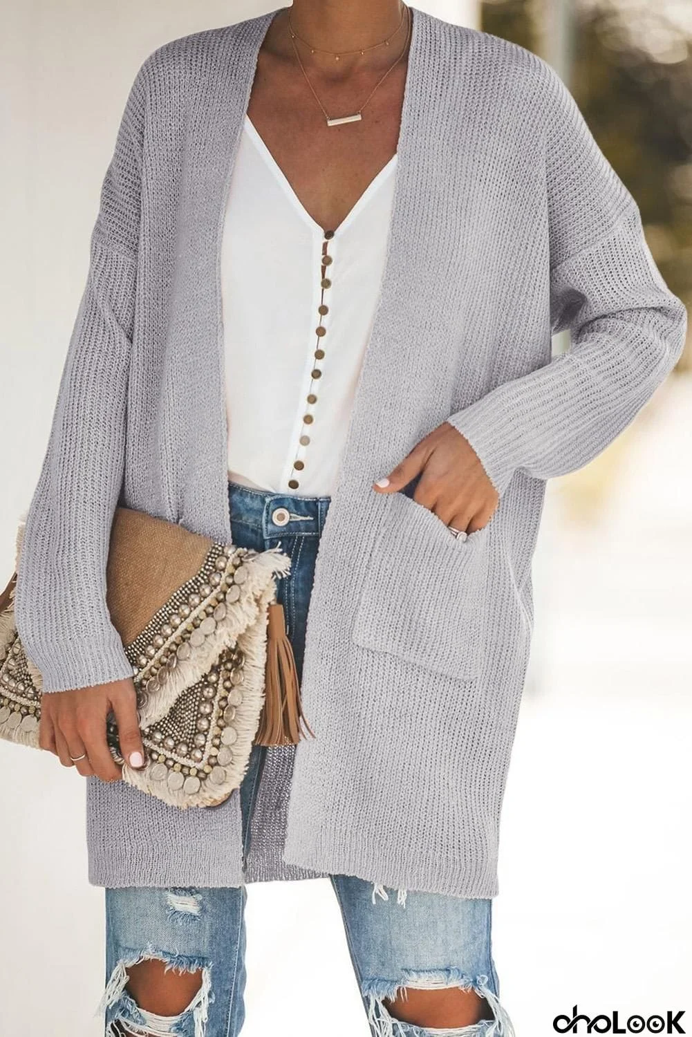 Maribelle Pocketed Cardigan
