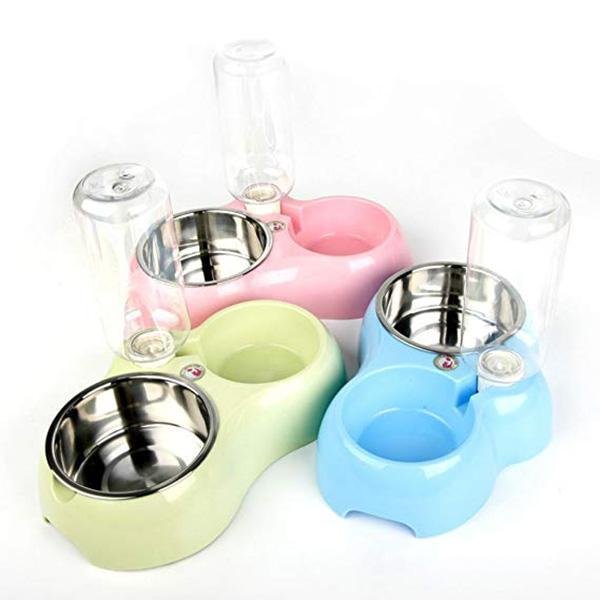 Double Bowls Of Automatic Drinking Water For Pets