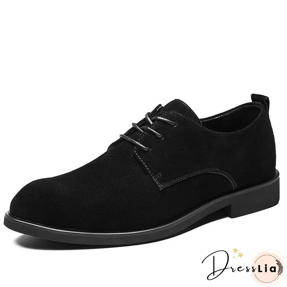 Men British Style Breathable Formal Leisure Flats Shoes