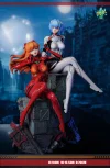 1/6 Scale Asuka Langley Soryu & Rei Ayanami - (EVA) Neon Genesis EVAngelion Statue - SD. Studio