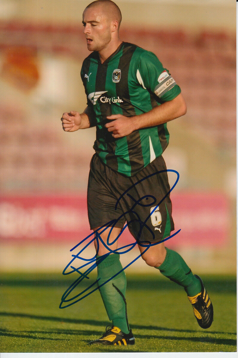 COVENTRY CITY HAND SIGNED JAMES MCPAKE 6X4 Photo Poster painting 5.