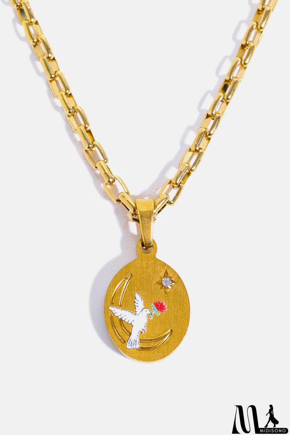 MidiSono - Stainless Steel 18K Gold-Plated Necklace