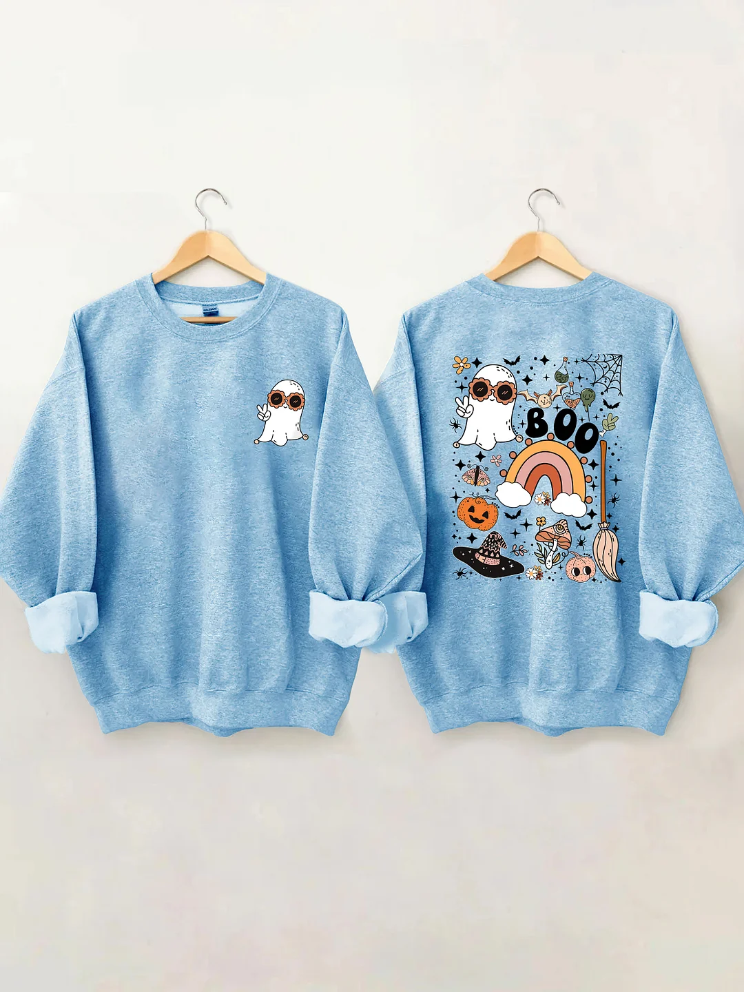 Cute Ghost Halloween Sweatshirt