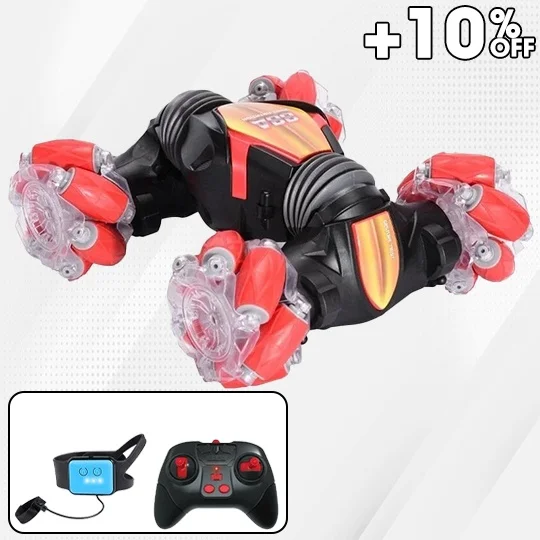 Drift Stunt &ndash; 🎉Early Christmas Deals-48% OFF🎁Gesture Sensing RC Stunt Car With Light & Music