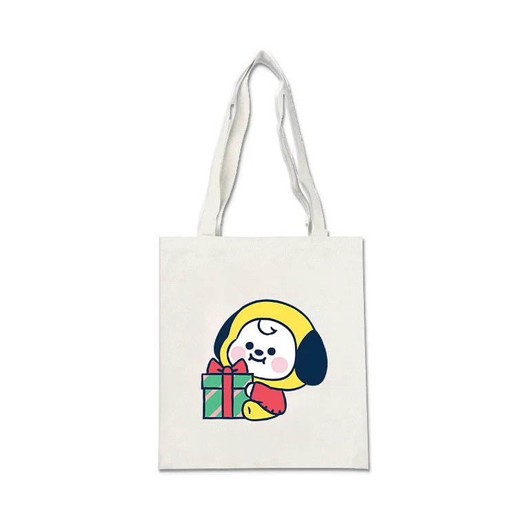 BT21 Minini Cute Christmas Tote Handbag