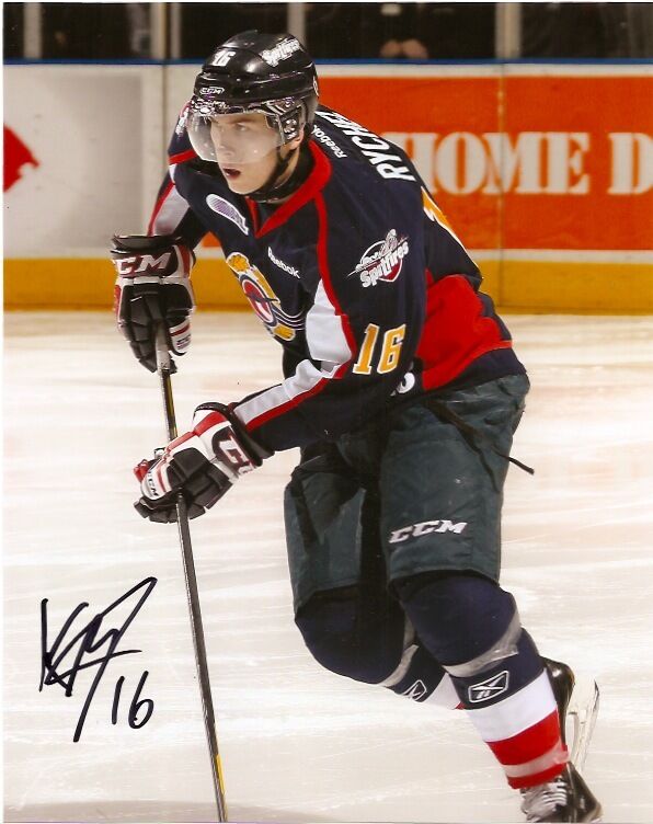 Windsor Spitfires Kerby Rychel Autographed Signed 8x10 Photo Poster painting COA