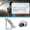 Metal Arrow Tail Feather Sticking Device Adjustable Archery Fletching Stick