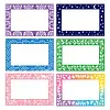 30PCS Colorful Reusable Diamond Painting Section Frame Release Film with Clear Window, Non-Stick Dust-Proof  Release Paper, Easy Peel Diamond Art Canvas Covers, DIY Diamond Painting Accessories for Adults