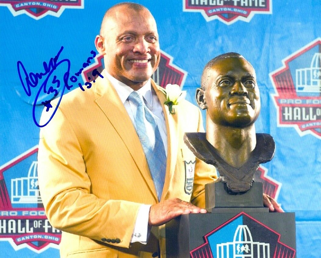 Autographed AENEAS WILLIAMS Arizona Cardinals 8x10 Photo Poster painting w/ COA