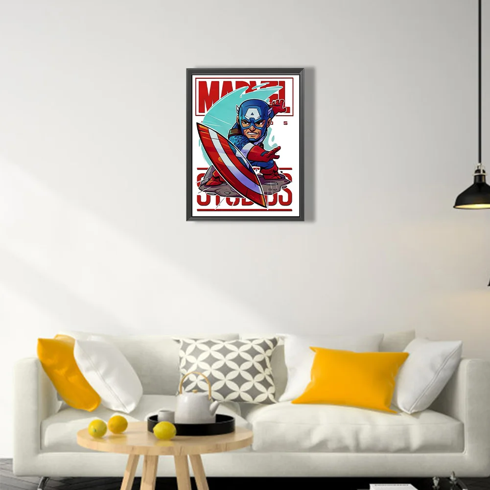 Full Square Diamond Painting 35*45cm - Superhero