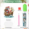 (US Local)Santa Claus & Boat DIY Table Top Diamond Painting Ornament Kits