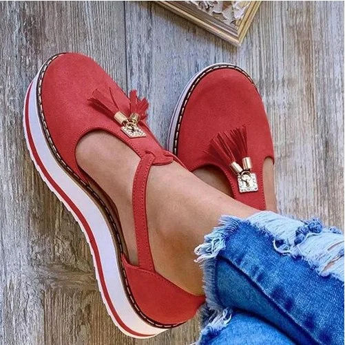 Women's Shoes Sneakers Buckle Platform Sneakers Women's Shoes Casual Lace Tenis Feminino Zapatos De Mujer Women's Sneakers 515-1