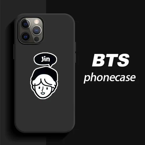 Hello BTS Black IPhone Case