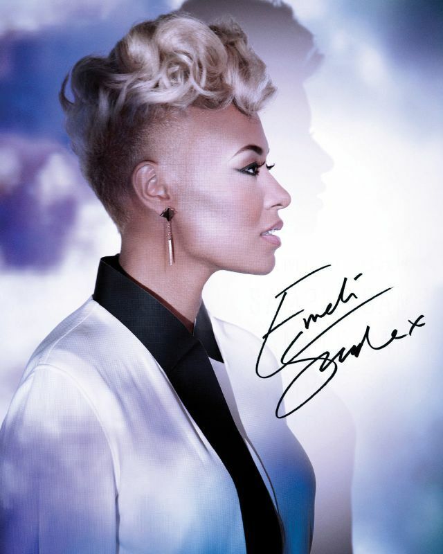 Emeli Sande Autograph Signed Photo Poster painting Print