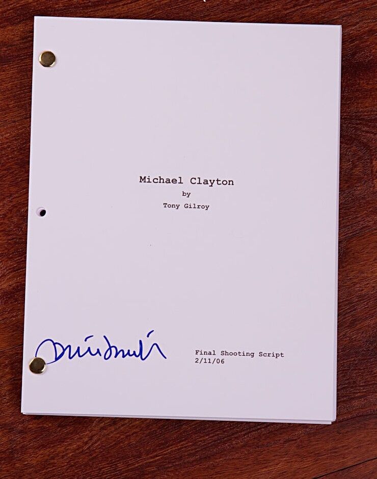 GFA Michael Clayton Movie * TILDA SWINTON * Signed Full Page Script AD1 COA