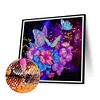 Diamond Painting-DIY Crystal Rhinestone Rose Butterfly