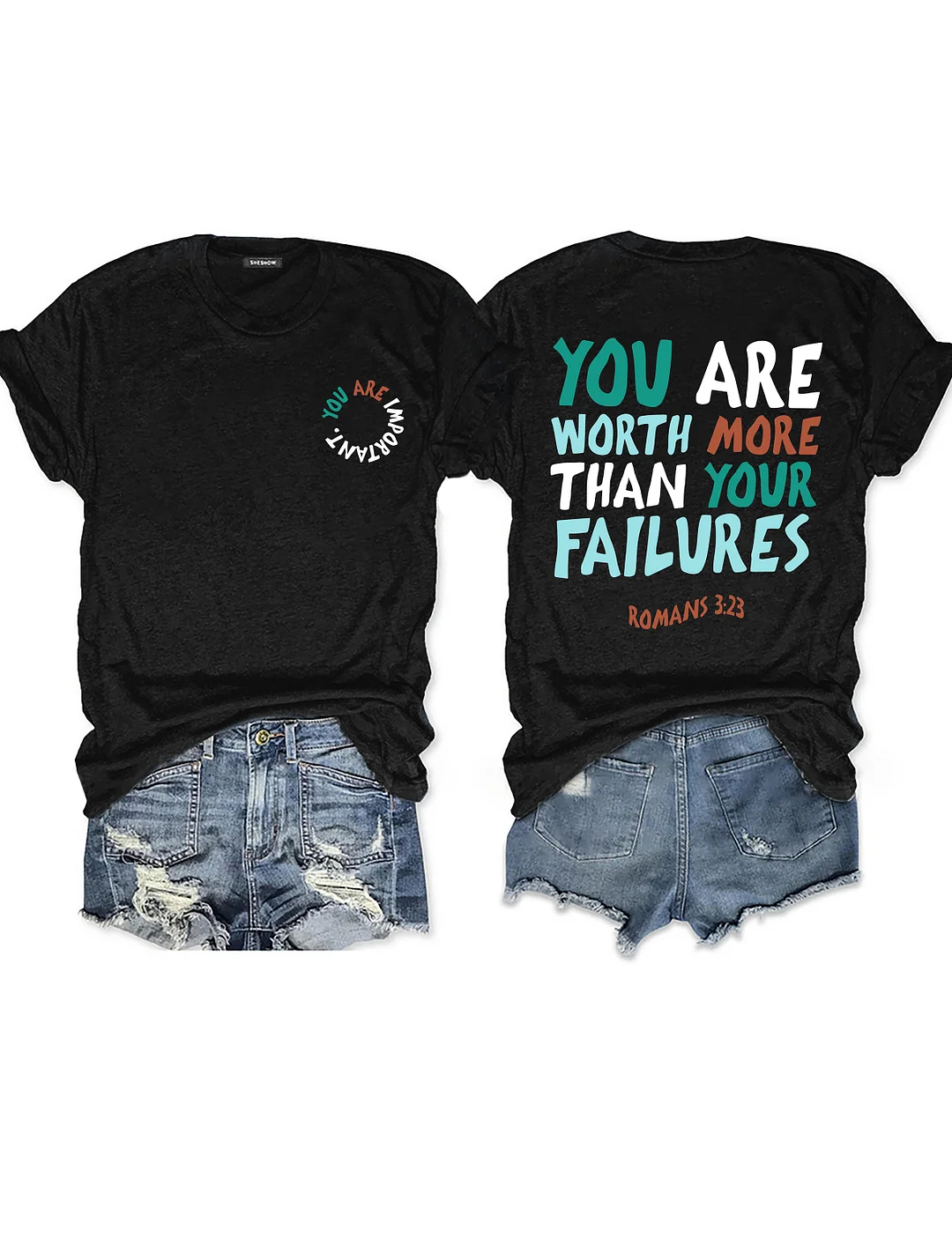 You Are Worth More Than Your Failures T-Shirt