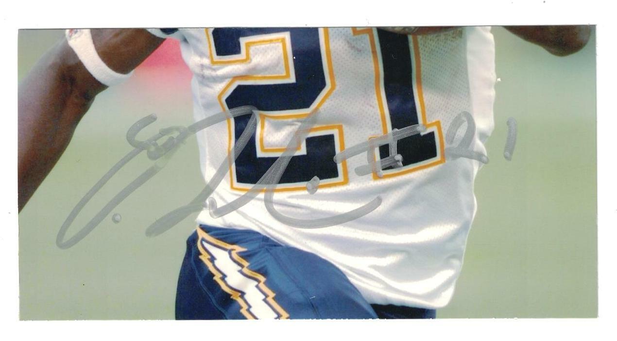 LaDainian Tomlinson Signed Autographed Cut Photo Poster painting San Diego Chargers TCU