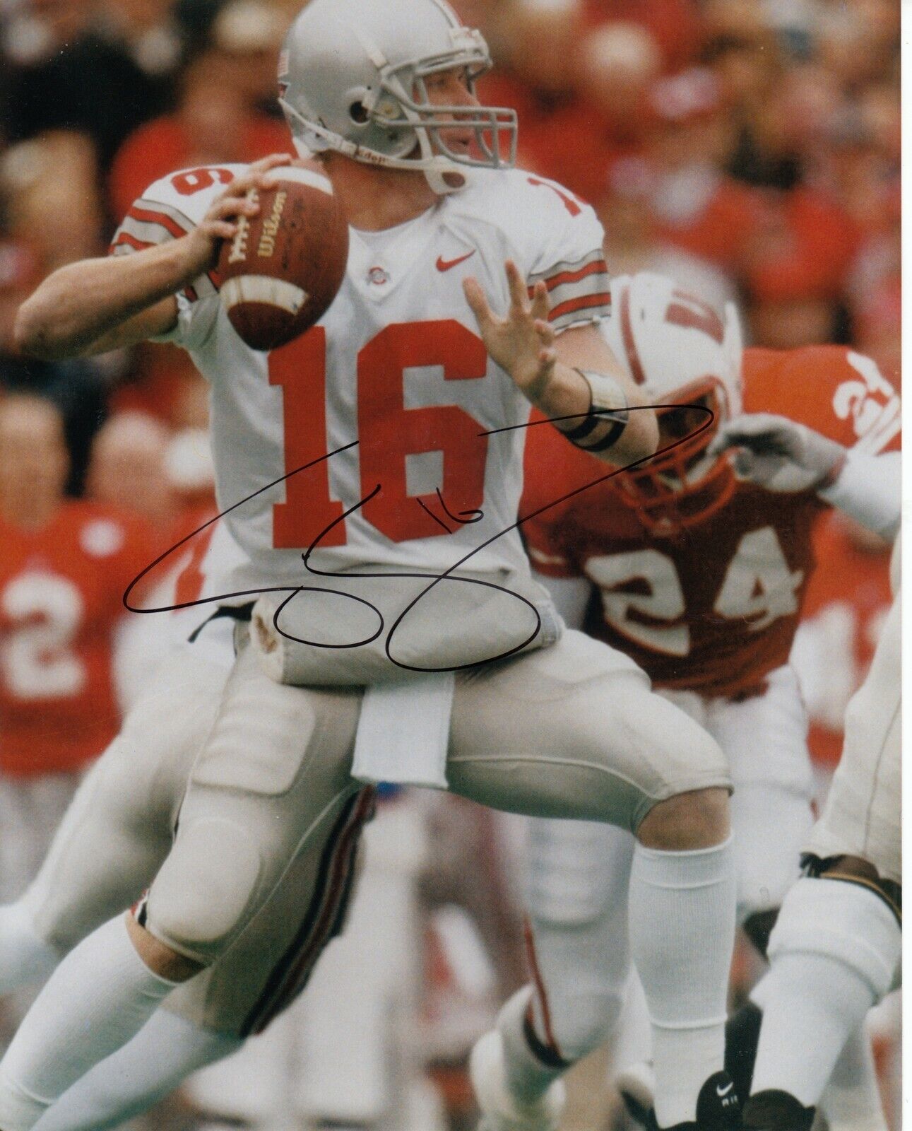 Craig Krenzel #2 8x10 Signed Photo Poster painting W/ COA Ohio State Buckeyes