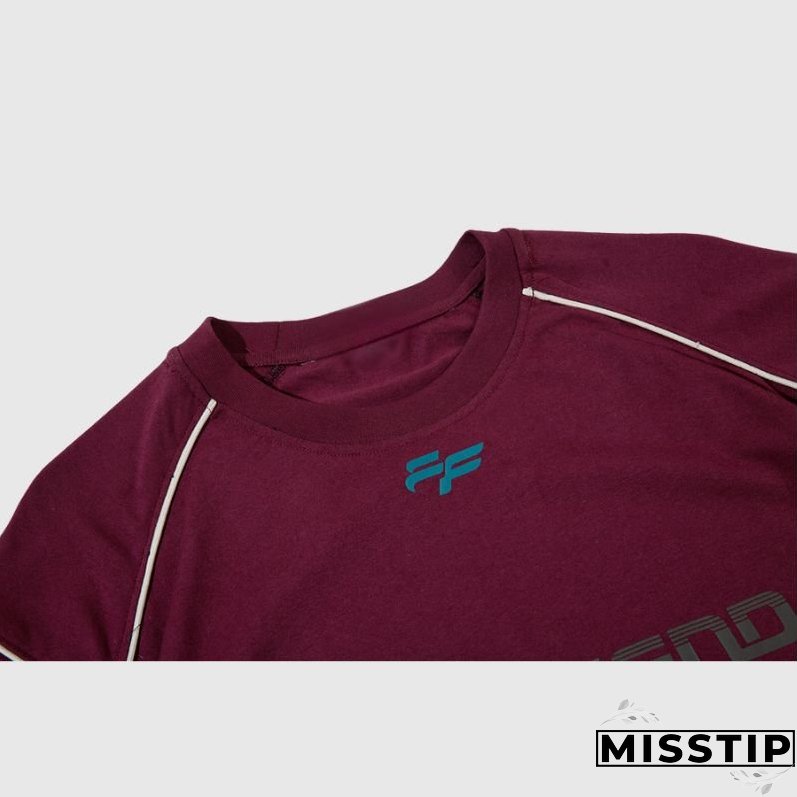 Solid Patch Racing Tee