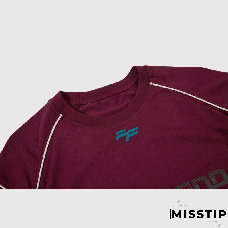 Solid Patch Racing Tee