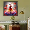 Diamond Painting -DIY Round Drill Poppy Girl(40x40cm)