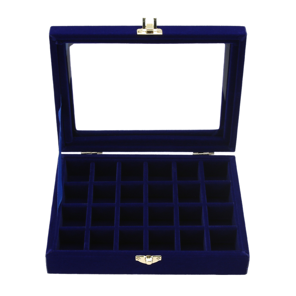 

Velvet Glass Jewelry Display Box, 501 Original