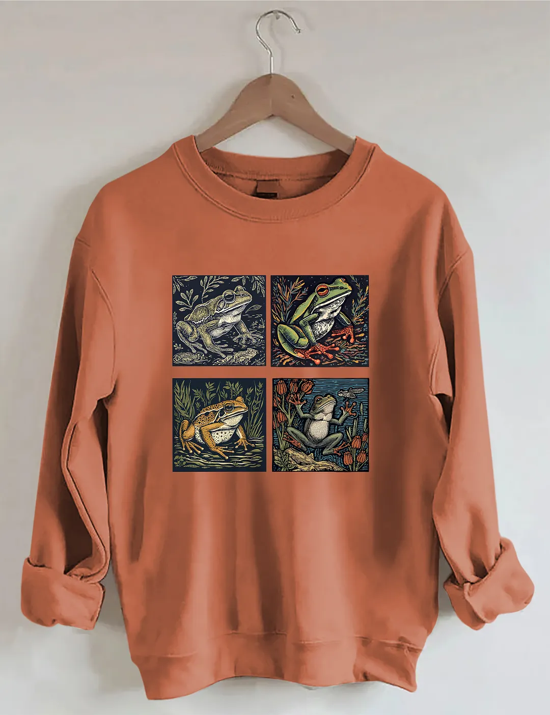 Frog Amphibian Lover Sweatshirt
