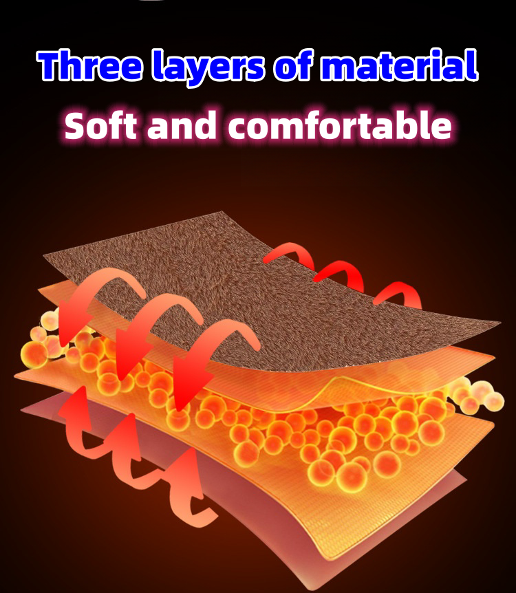 Car short plush winter seat cushion