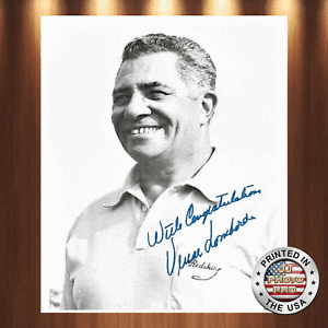 Vince Lombardi Autographed Signed 8x10 High Quality Premium Photo Poster painting REPRINT