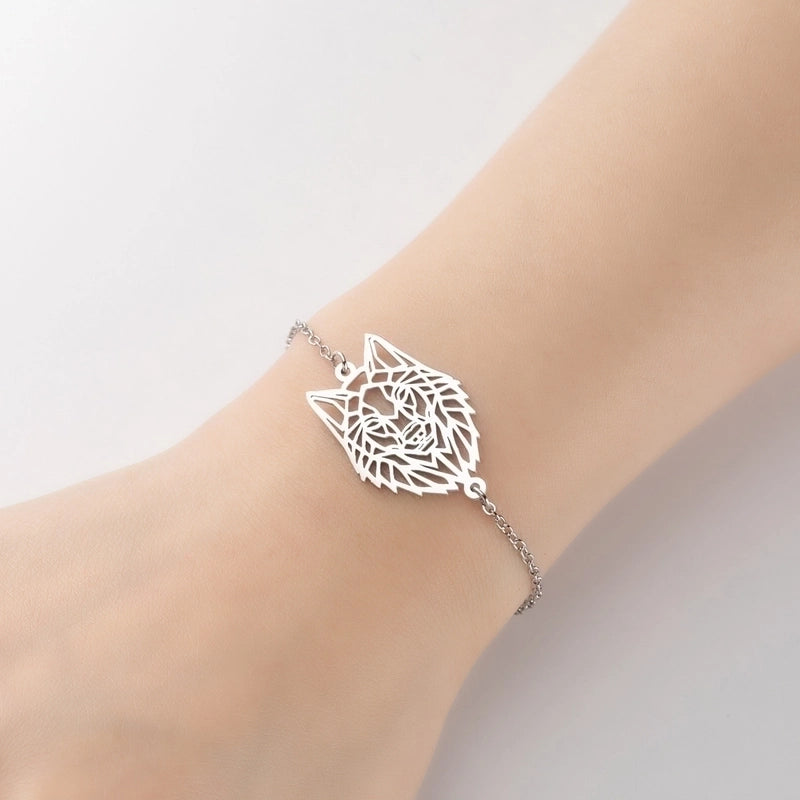 Cute Animal 201 Stainless Steel 18K Gold Plated Bracelets In Bulk