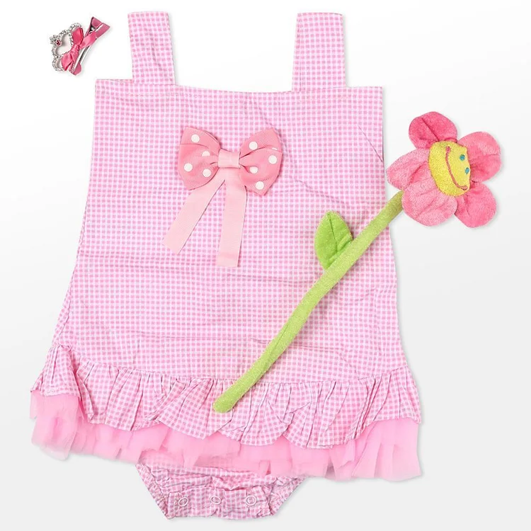  Reborn Babypuppen Kleidungen Pink Outfits für 20"- 22" Reborn Babypuppe Mädchen Outfits - RSDP-Rebornbabypuppen-Rebornbabypuppen.de