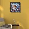 (30*30cm)Angel Girl - Round Partial AB Drill Diamond Painting