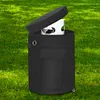 Propane Bottle Gas Tank Sun Cover with Storage Pocket for Trailer Grills Outdoor