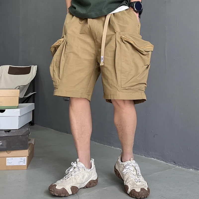 Loose Multi-Pocket Cargo Technical Waterproof Shorts