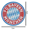1pcs Fußball FC Bayern München doppelseitig - 5D DIY Bastel Schlüsselanhänger