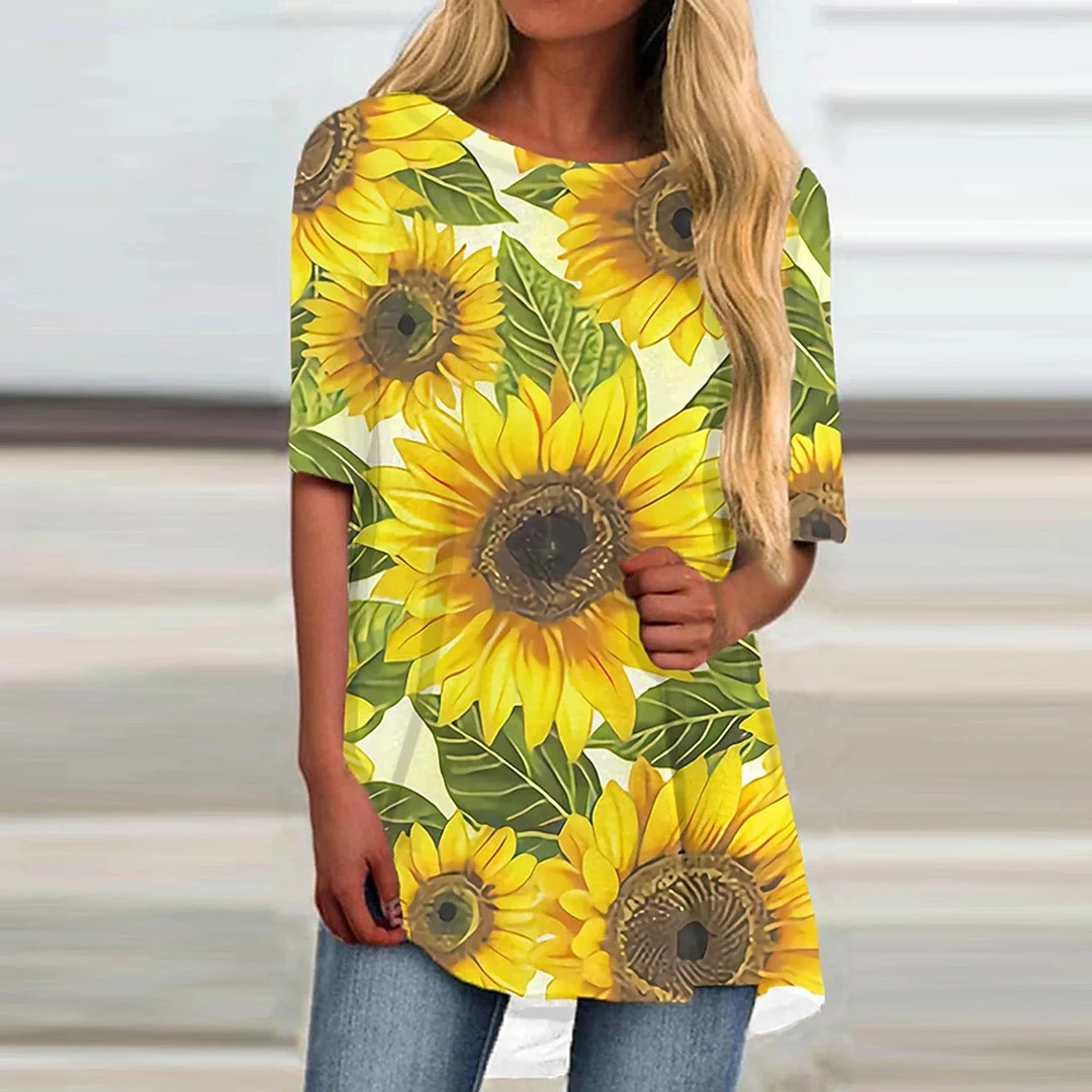 Women's Casual Short-sleeved T-shirt