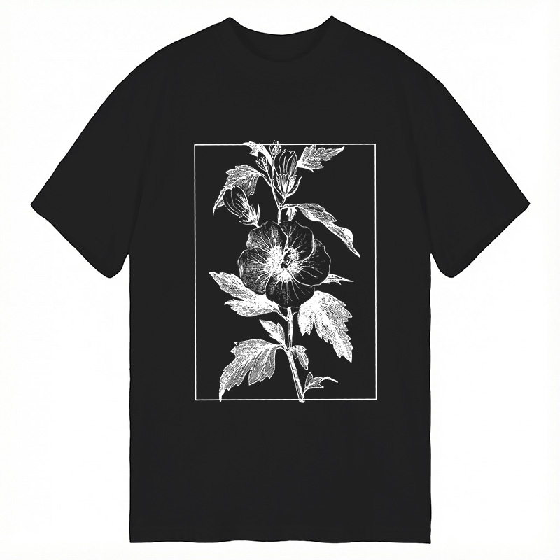 Vintage Botanical Flower Classic T-shirt elevenforest