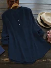 WOMEN FASHION LONG SLEEVE CASUAL BLOUSE