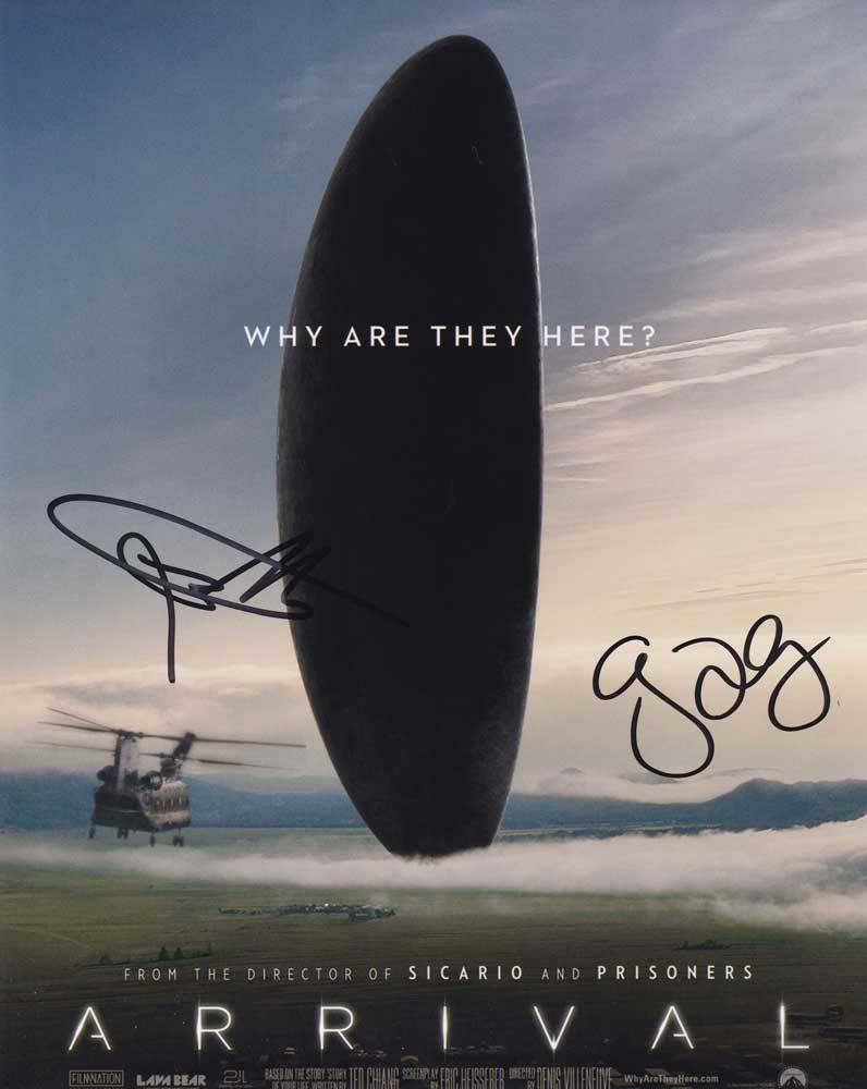 Arrival In-Person AUTHENTIC Autographed Cast Photo Poster painting SHA #30698