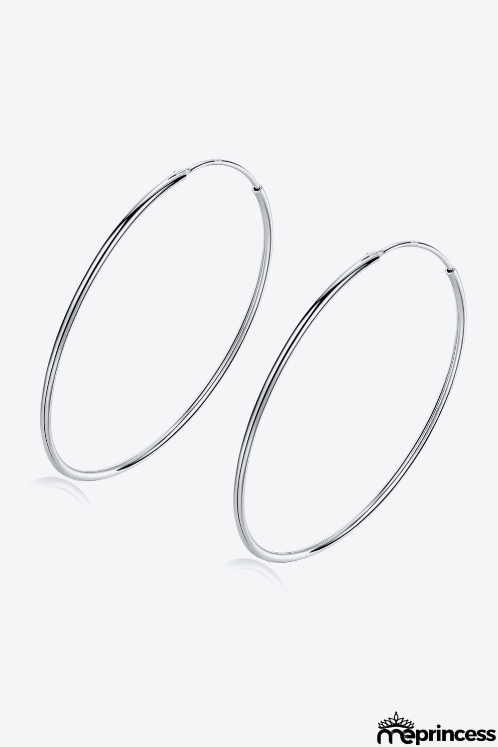 925 Sterling Silver Hoop Earrings